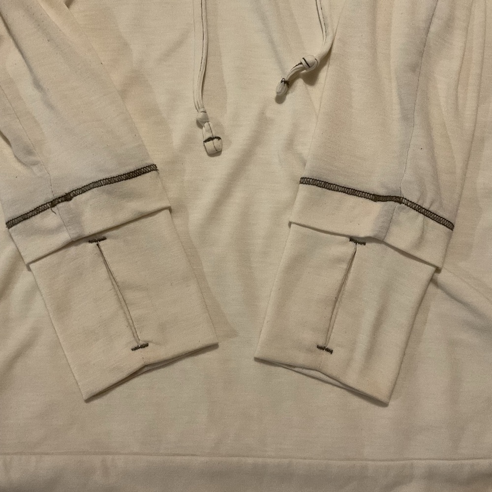 The North Face Women’s Henley Pullover Hoodie Ivory - Picture 8 of 12